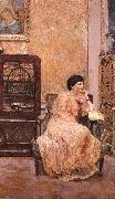 Maxi Er portrait of his wife at home Edouard Vuillard